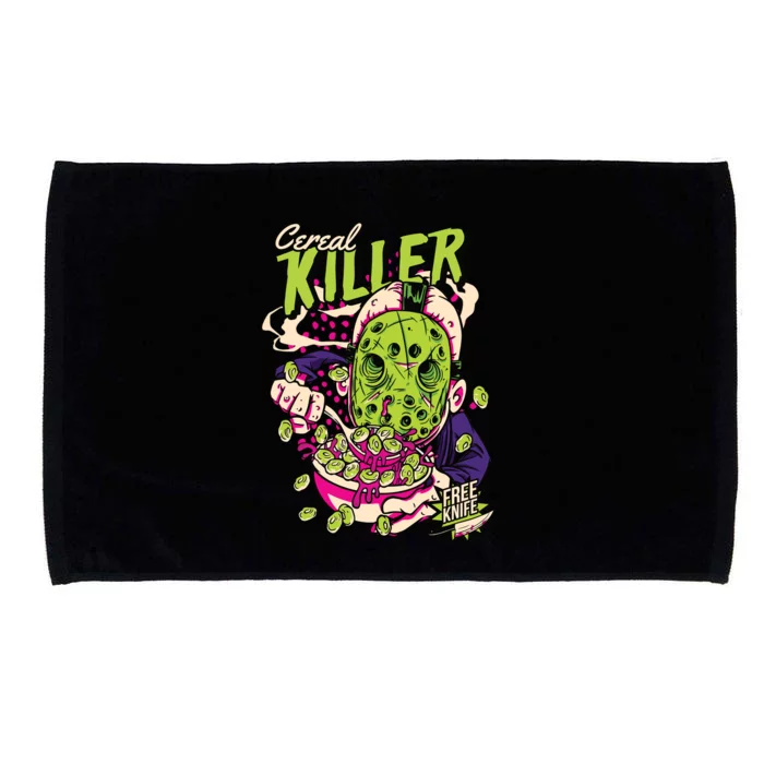 Cereal Killer Funny Microfiber Hand Towel