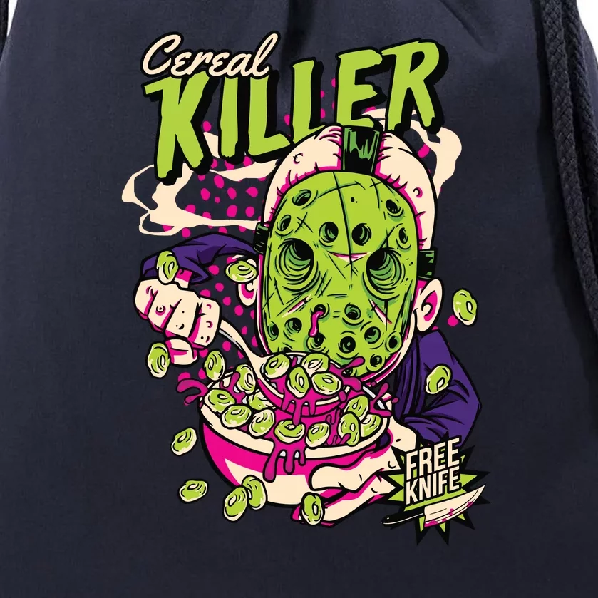 Cereal Killer Funny Drawstring Bag