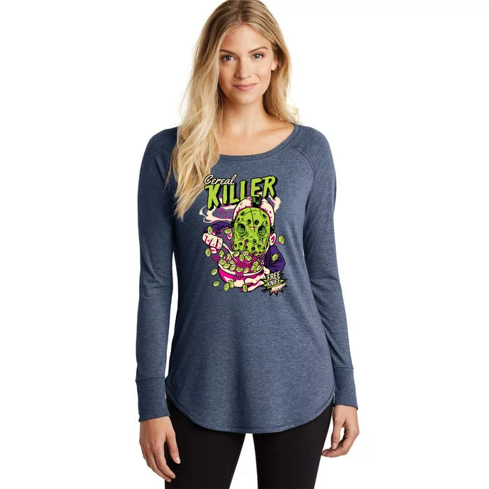 Cereal Killer Funny Women's Perfect Tri Tunic Long Sleeve Shirt