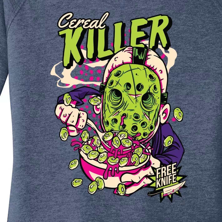 Cereal Killer Funny Women's Perfect Tri Tunic Long Sleeve Shirt