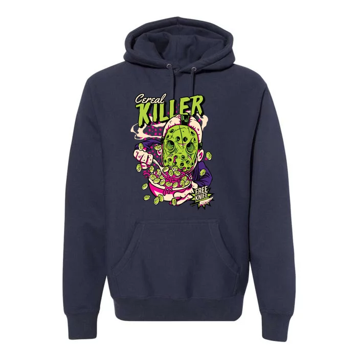 Cereal Killer Funny Premium Hoodie