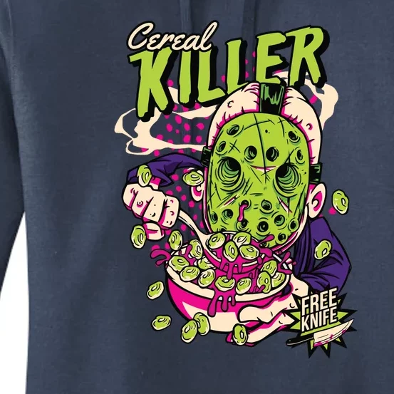 Cereal Killer Funny Women's Pullover Hoodie