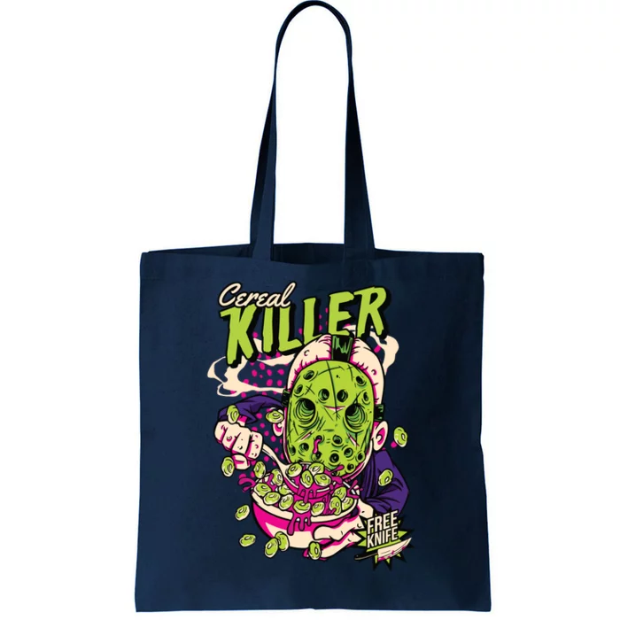 Cereal Killer Funny Tote Bag