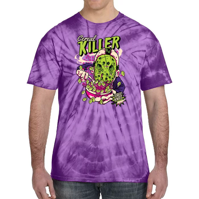 Cereal Killer Funny Tie-Dye T-Shirt