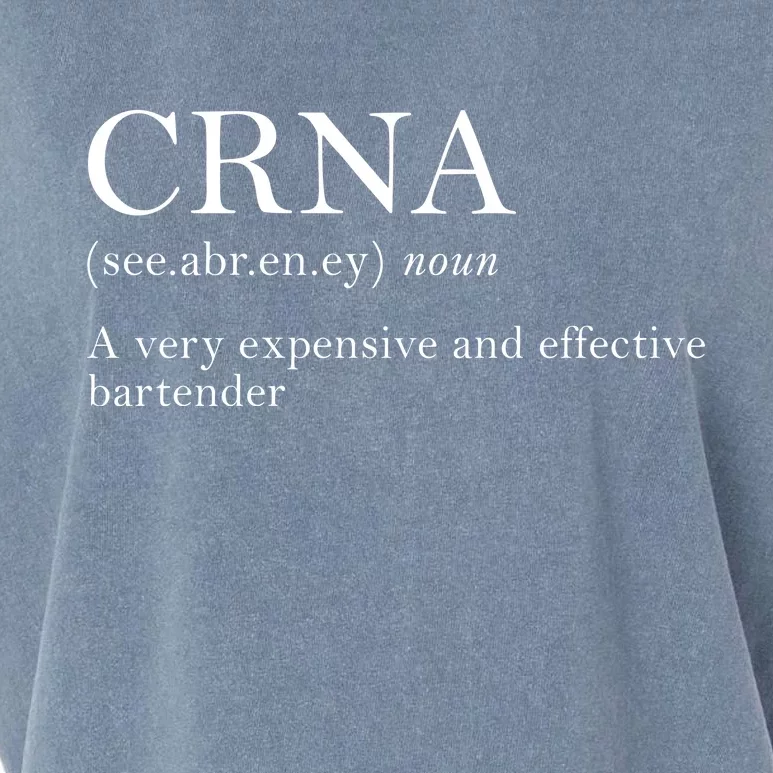 Certified Registered Nurse Anesthetists CRNA Garment-Dyed Women's Muscle Tee