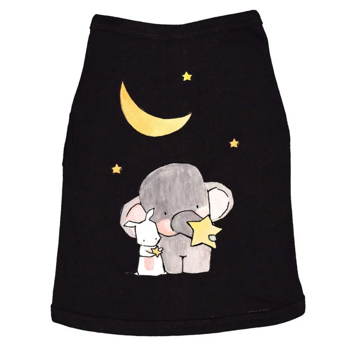 Cute Elephant Stars Doggie Tank