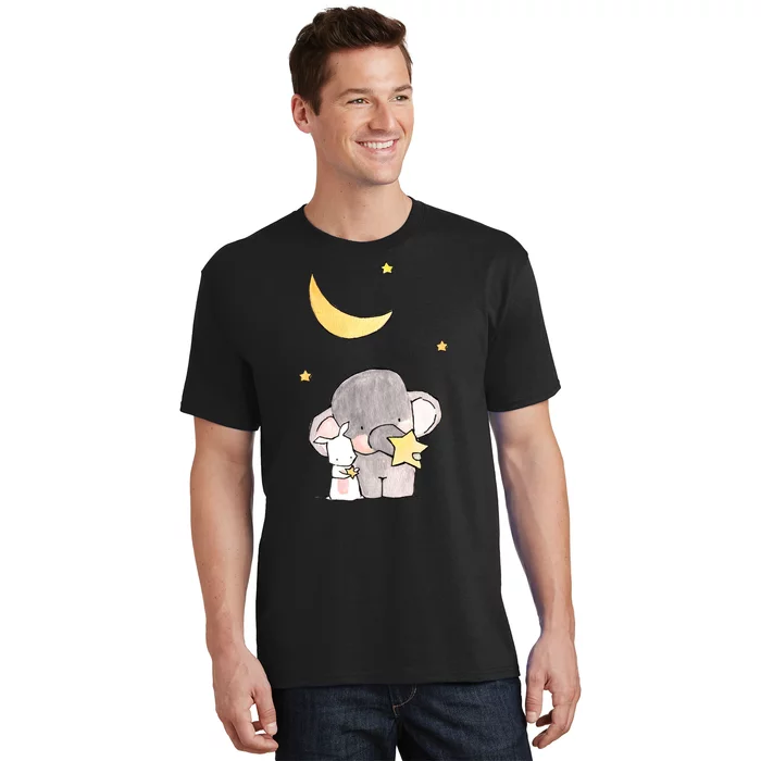 Cute Elephant Stars T-Shirt