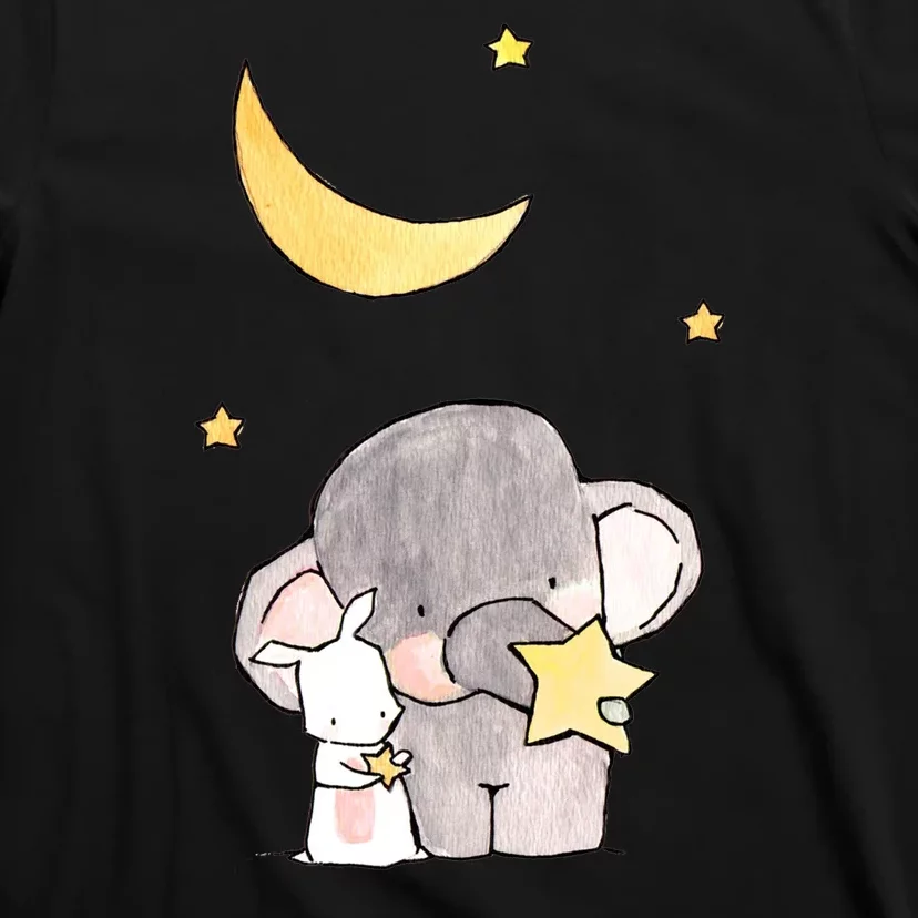 Cute Elephant Stars T-Shirt