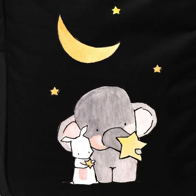 Cute Elephant Stars Impact Tech Backpack