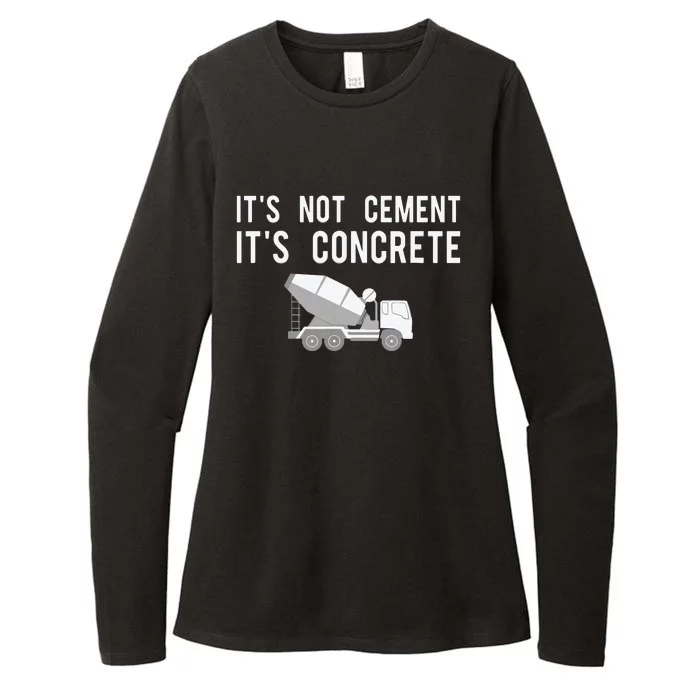 Civil Engineer Shirts Its Concrete Engineering Tee Gift Womens CVC Long Sleeve Shirt