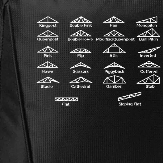 Civil Engineer Shirts Truss Structural Engineering Gift Idea City Backpack