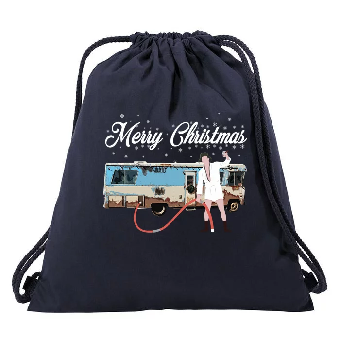 Cousin Eddie, Shitter Was Full Premium Drawstring Bag