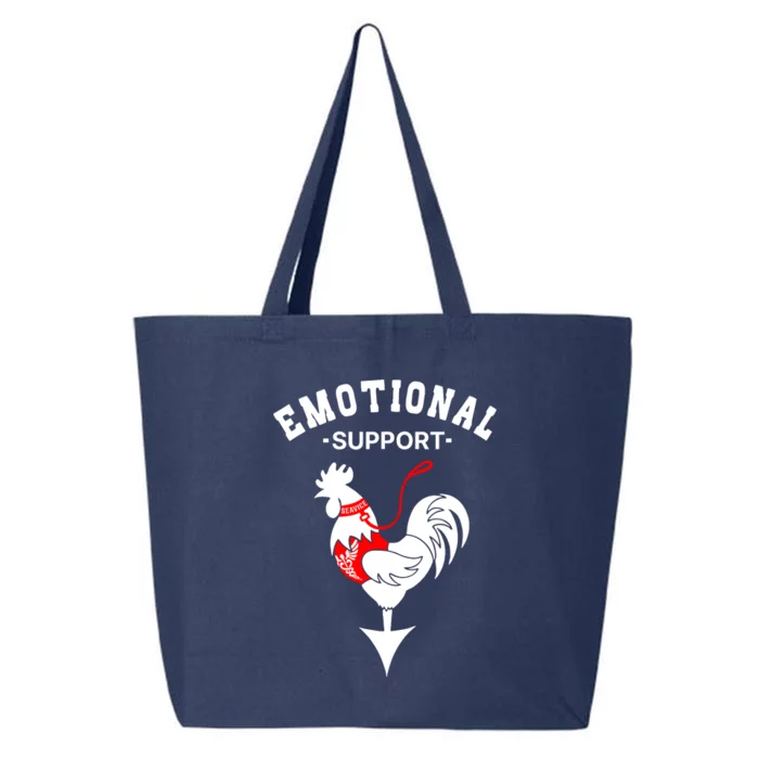 Chicken Emotional Support Cock 25L Jumbo Tote