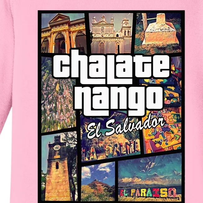 Chalatenango El Salvador Proud Chalatecos Baby Long Sleeve Bodysuit