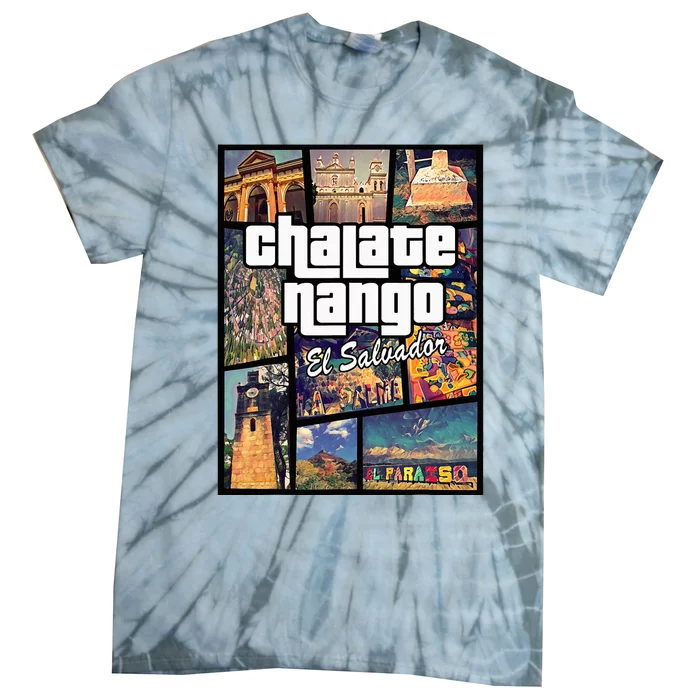 Chalatenango El Salvador Proud Chalatecos Tie-Dye T-Shirt