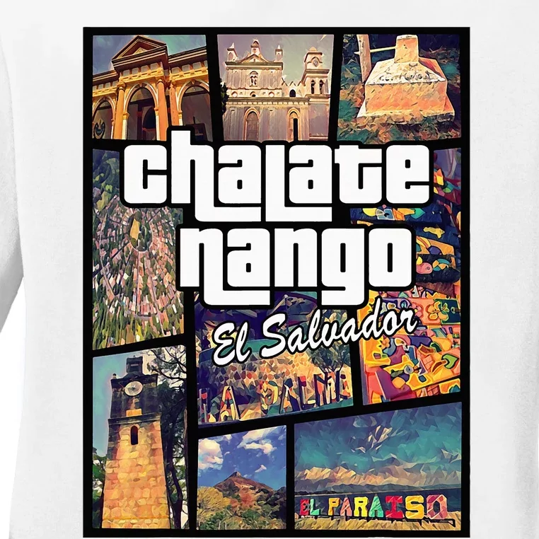 Chalatenango El Salvador Proud Chalatecos Ladies Long Sleeve Shirt