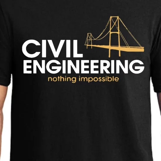 Civil Engineer Shirts Truss Structural Engineering Idea Pajama Set