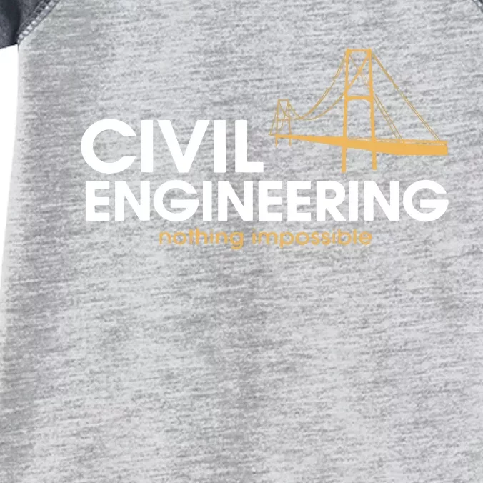 Civil Engineer Shirts Truss Structural Engineering Idea Infant Baby Jersey Bodysuit