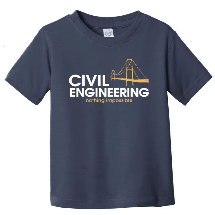 Civil Engineer Shirts Truss Structural Engineering Idea Toddler T-Shirt