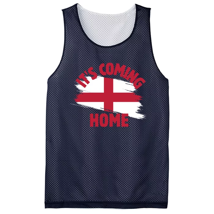 Cool England Soccer Team It’S Coming Home Mesh Reversible Basketball Jersey Tank