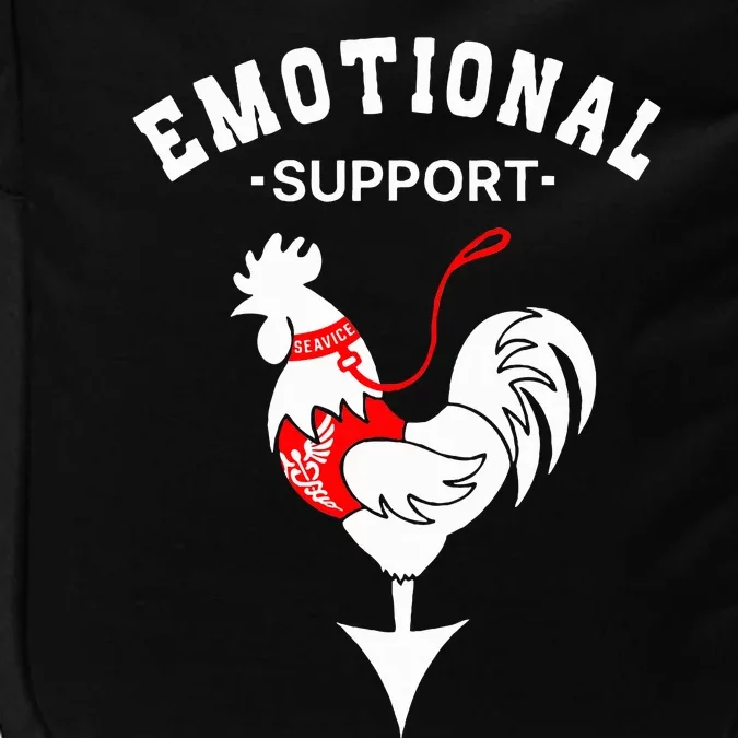 Chicken Emotional Support Cock Impact Tech Backpack