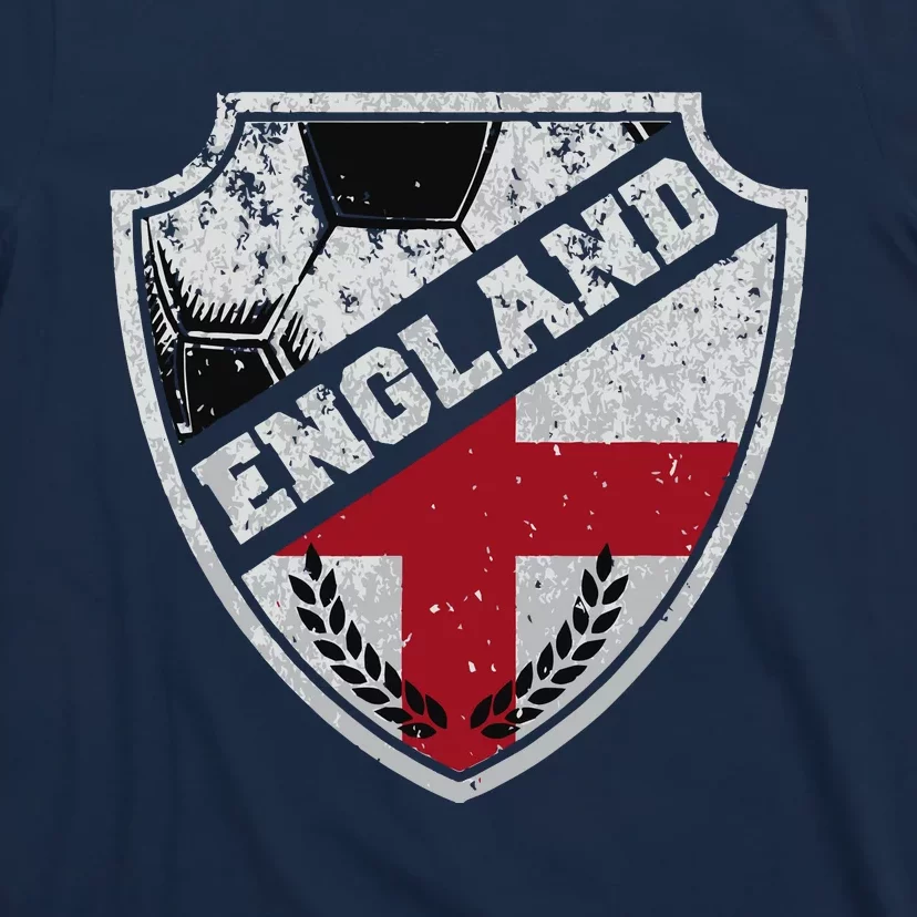 Cool England Soccer Shield T-Shirt