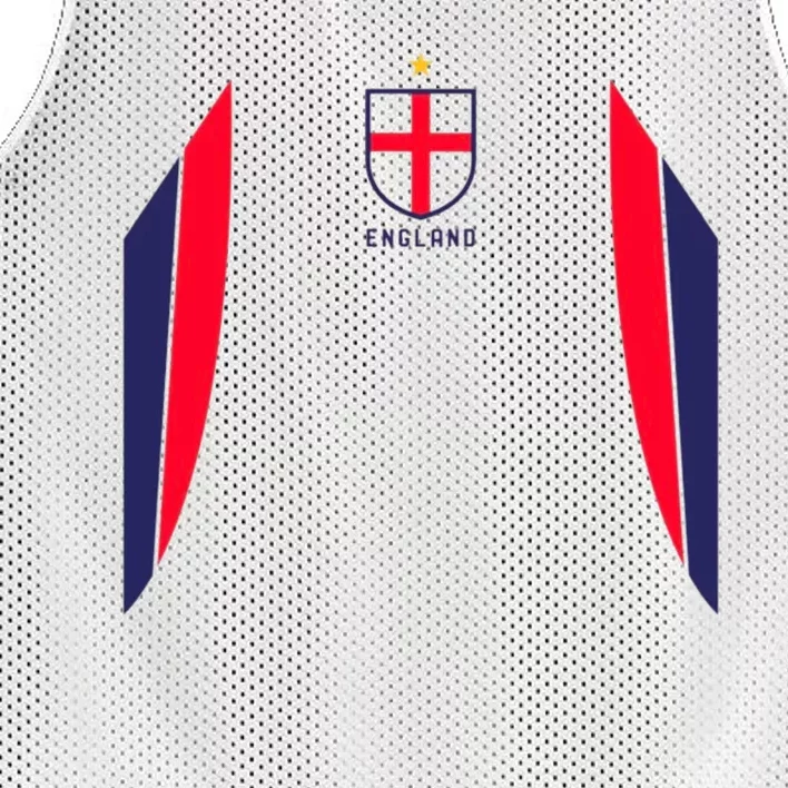 Cool England Soccer Jersey Mesh Reversible Basketball Jersey Tank