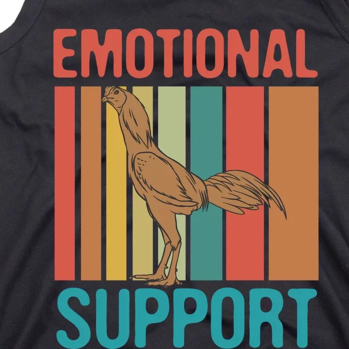 Chicken Emotional Support Cock Tank Top