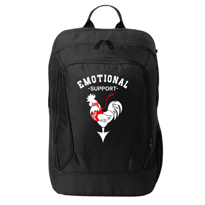 Chicken Emotional Support Cock City Backpack