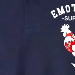 Chicken Emotional Support Cock Softstyle Adult Sport Polo