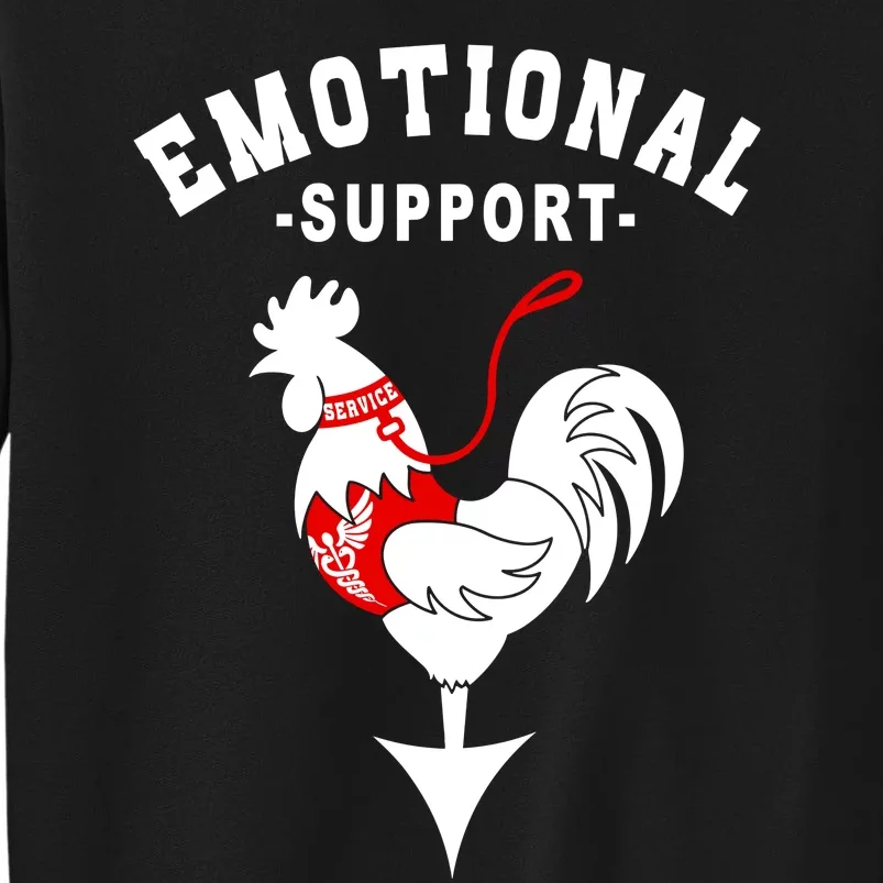 Chicken Emotional Support Cock Sweatshirt