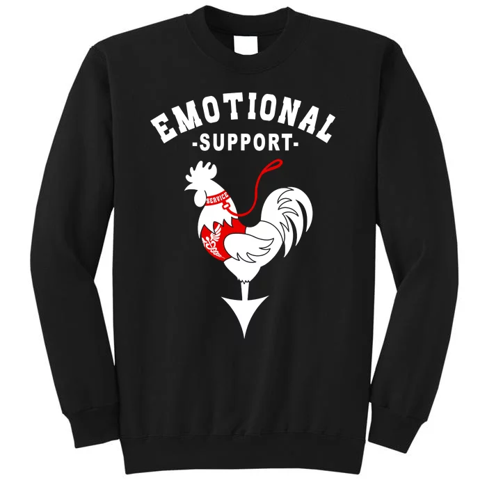 Chicken Emotional Support Cock Sweatshirt