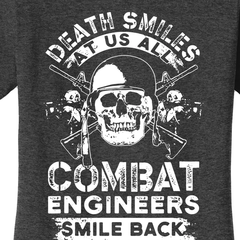 Combat Engineer Smiles USA Military Sapper Women's T-Shirt