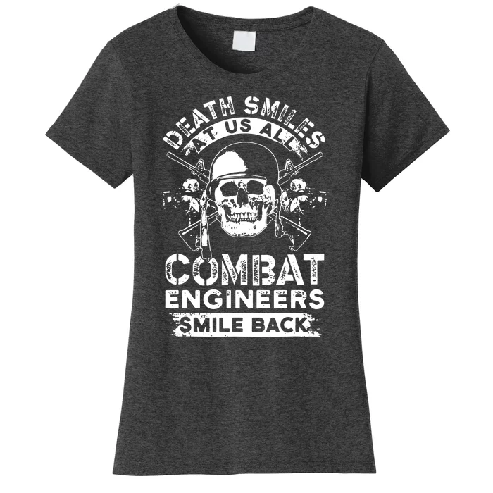 Combat Engineer Smiles USA Military Sapper Women's T-Shirt