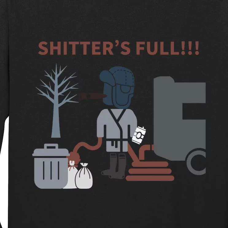 Cousin Eddie “Shitter’s Full” Long Sleeve Shirt