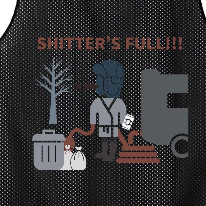 Cousin Eddie “Shitter’s Full” Mesh Reversible Basketball Jersey Tank