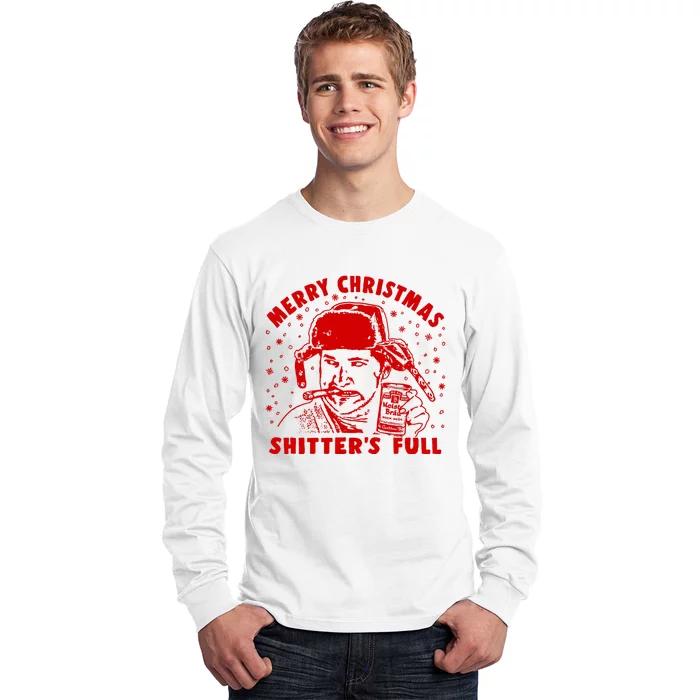 Cousin Eddie Shitter Full Merry Christmas ShitterS Full Long Sleeve Shirt