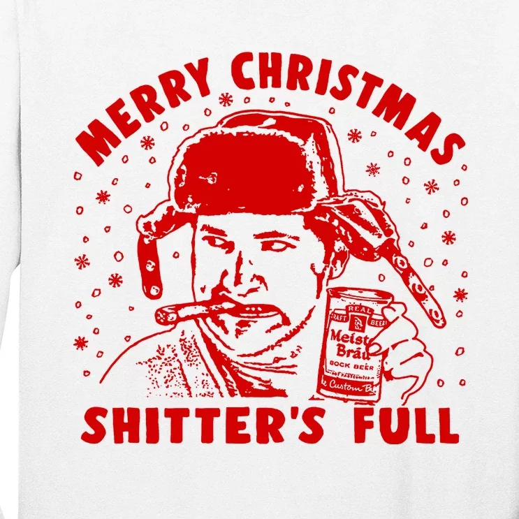 Cousin Eddie Shitter Full Merry Christmas ShitterS Full Long Sleeve Shirt