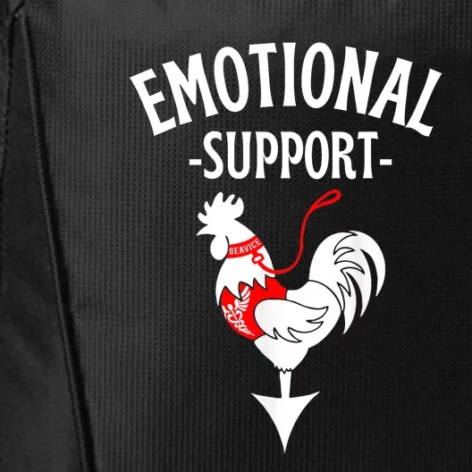 Chicken Emotional Support Cock City Backpack