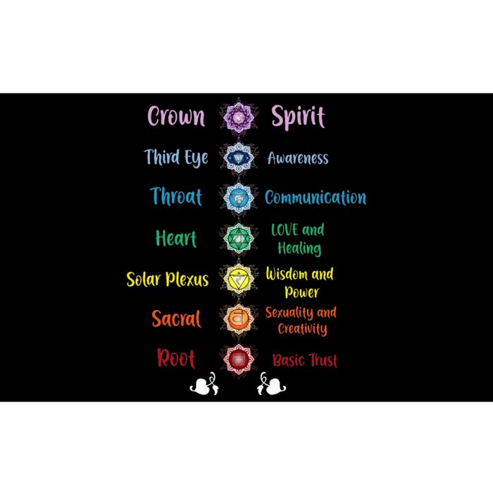 Chakra Energy Spirit Soul Spiritual Health Healing Bumper Sticker