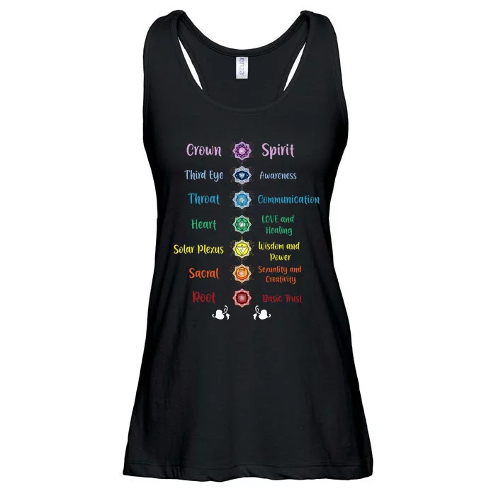 Chakra Energy Spirit Soul Spiritual Health Healing Ladies Essential Flowy Tank