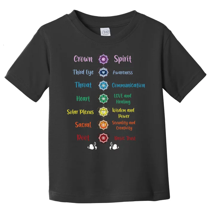 Chakra Energy Spirit Soul Spiritual Health Healing Toddler T-Shirt