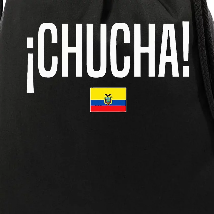 Chucha Ecuadorian Slang Ecuador Drawstring Bag