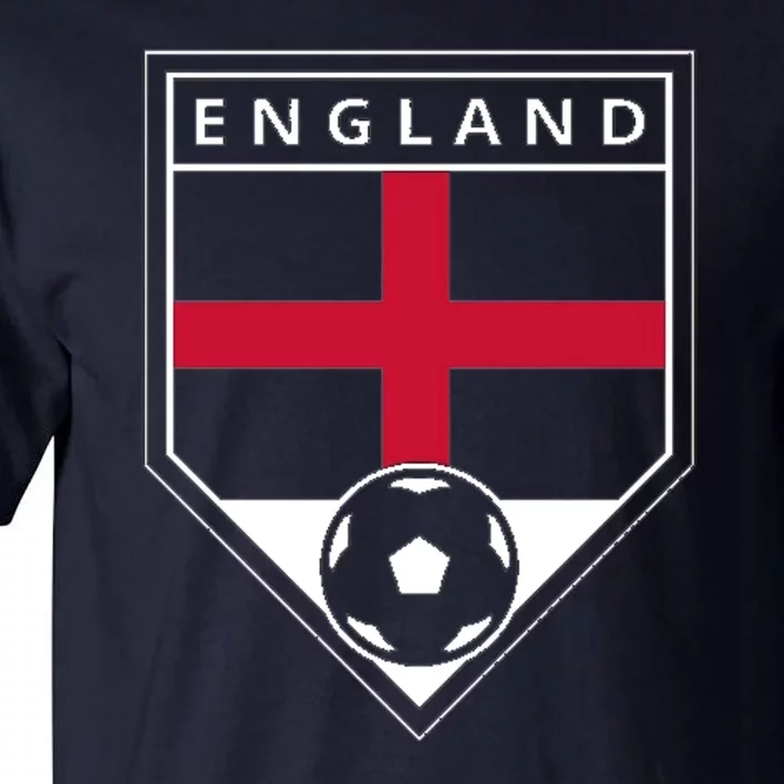 Cool England Soccer Team Tall T-Shirt