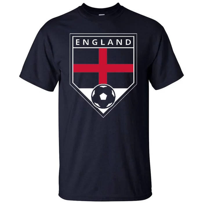 Cool England Soccer Team Tall T-Shirt