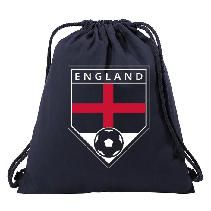 Cool England Soccer Team Drawstring Bag