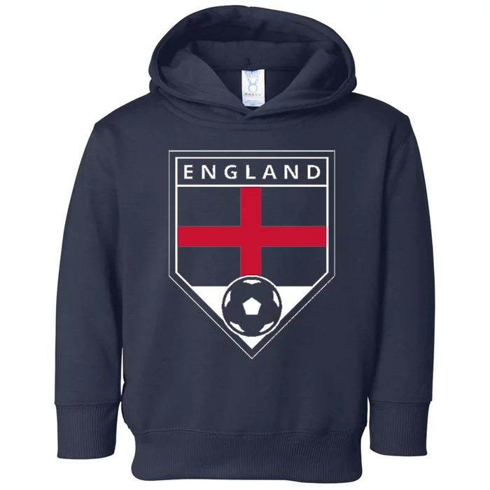 Cool England Soccer Team Toddler Hoodie