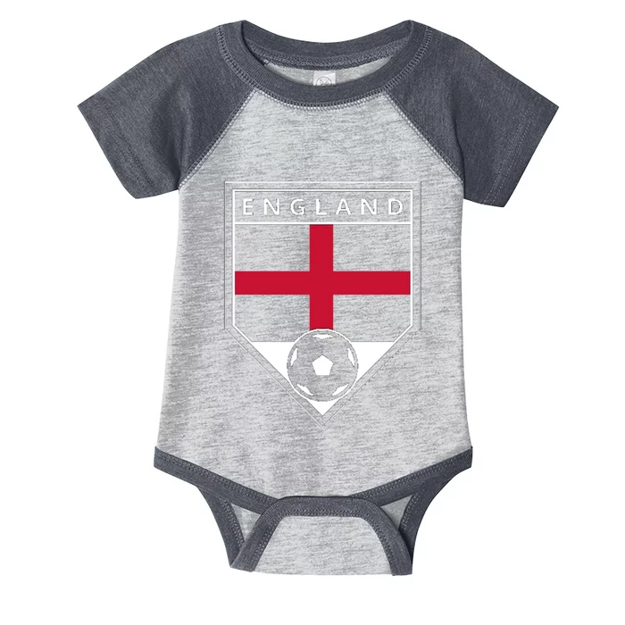 Cool England Soccer Team Infant Baby Jersey Bodysuit