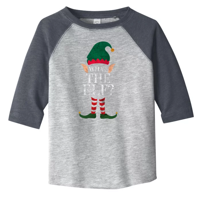 Christmas Elves SantaS Helper What The Elf Family Matching Gift Toddler Fine Jersey T-Shirt