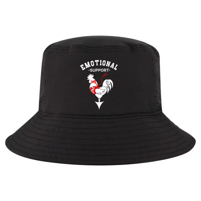 Chicken Emotional Support Cock Cool Comfort Performance Bucket Hat